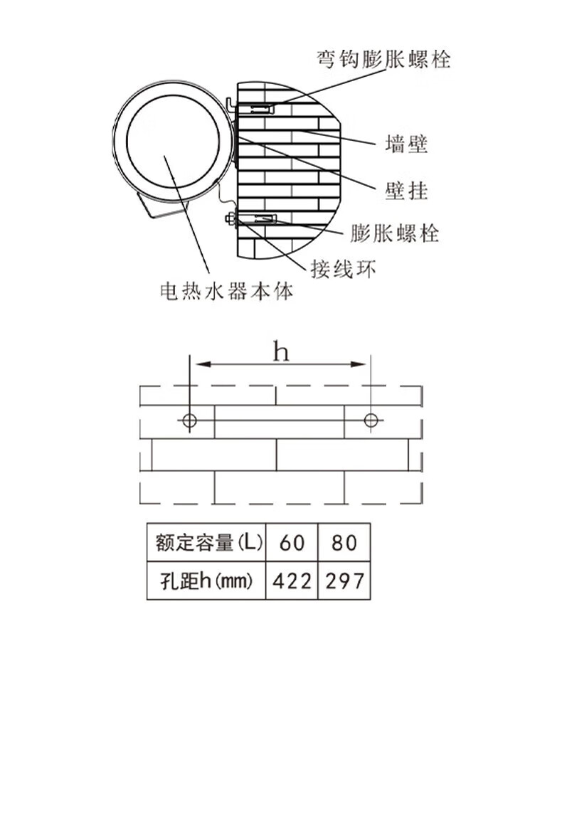 长虹（CHANGHONG）家用储水式电热水器三级特重安防 六星净洗系统水况监测 Y80Q35HD