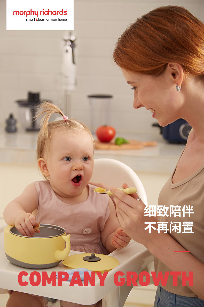 morphy richards 摩飞电器绞肉机 家用多功能料理棒 婴儿辅食机 MR6006 白色