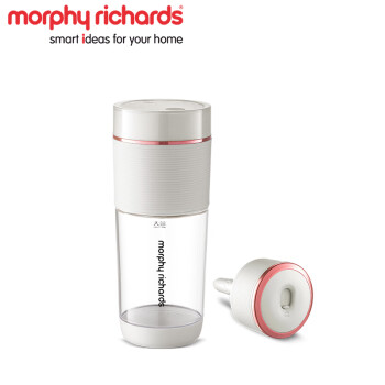 morphy richards 摩飞电器气泡榨汁杯家用榨汁机便携果汁机迷你炸果汁杯气泡水杯 MR9801 椰奶白