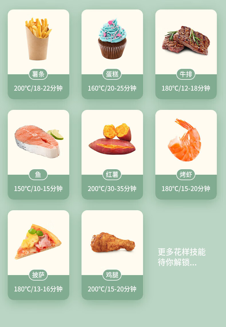 美菱 家用空气炸锅大容量多功能无油炸锅【6L环形可视烹饪-立体烘烤】MZG-607A电子款