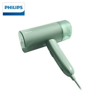 PHILIPS 飞利浦蒸汽电熨斗家用熨烫机小型便携手持式熨烫机 STH3010 沙漠绿