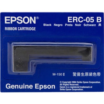 EPSON  ERC-05B（ERC 05） 黑色色带框 S015352 ERC-05B色带(适用M160 163）