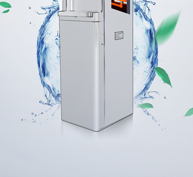 海尔（Haier）商用净水器纯水机立式反渗透饮水机净饮一体机 HLBR400A-2L