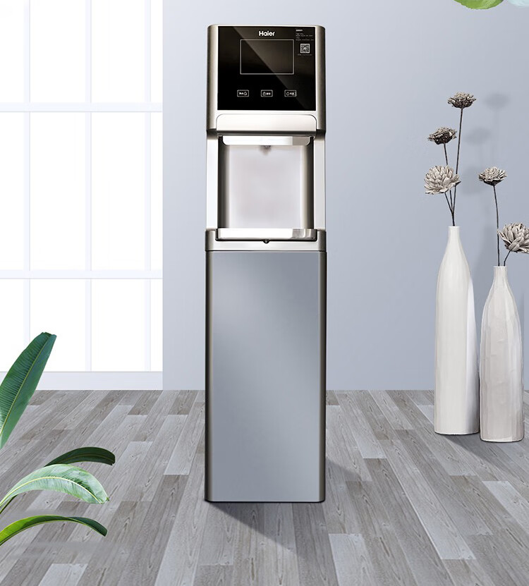 海尔（Haier）商用净水器纯水机立式反渗透饮水机净饮一体机 HLBR400A-2L