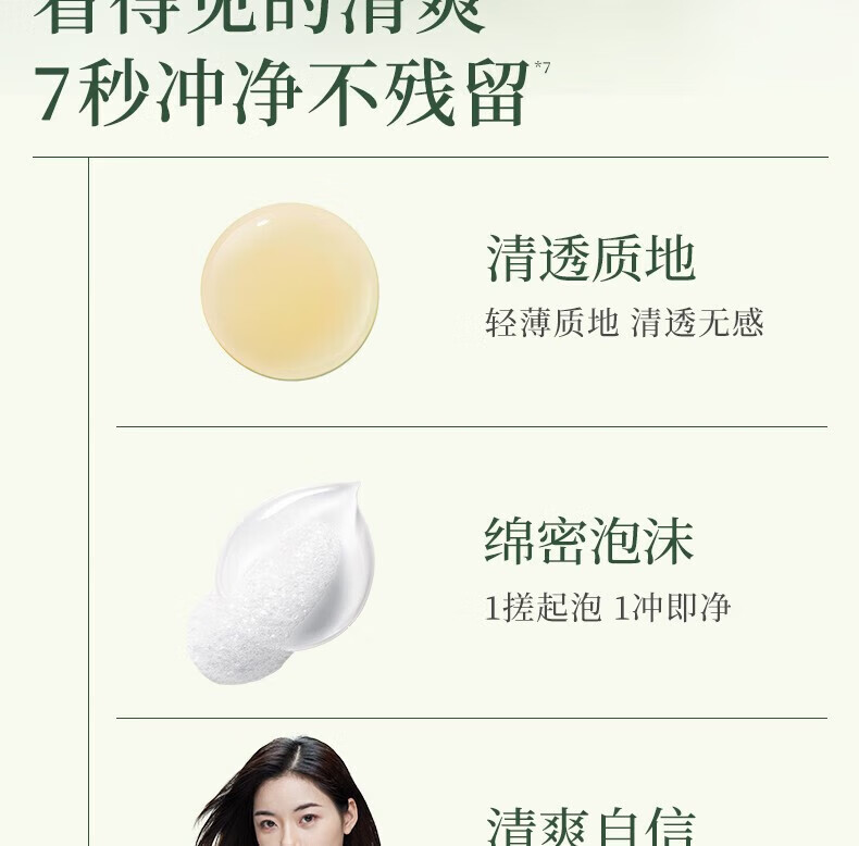 阿道夫 山海经茶麸护理专研洗护套装B 祛屑洗发水350ml+护发素350ml