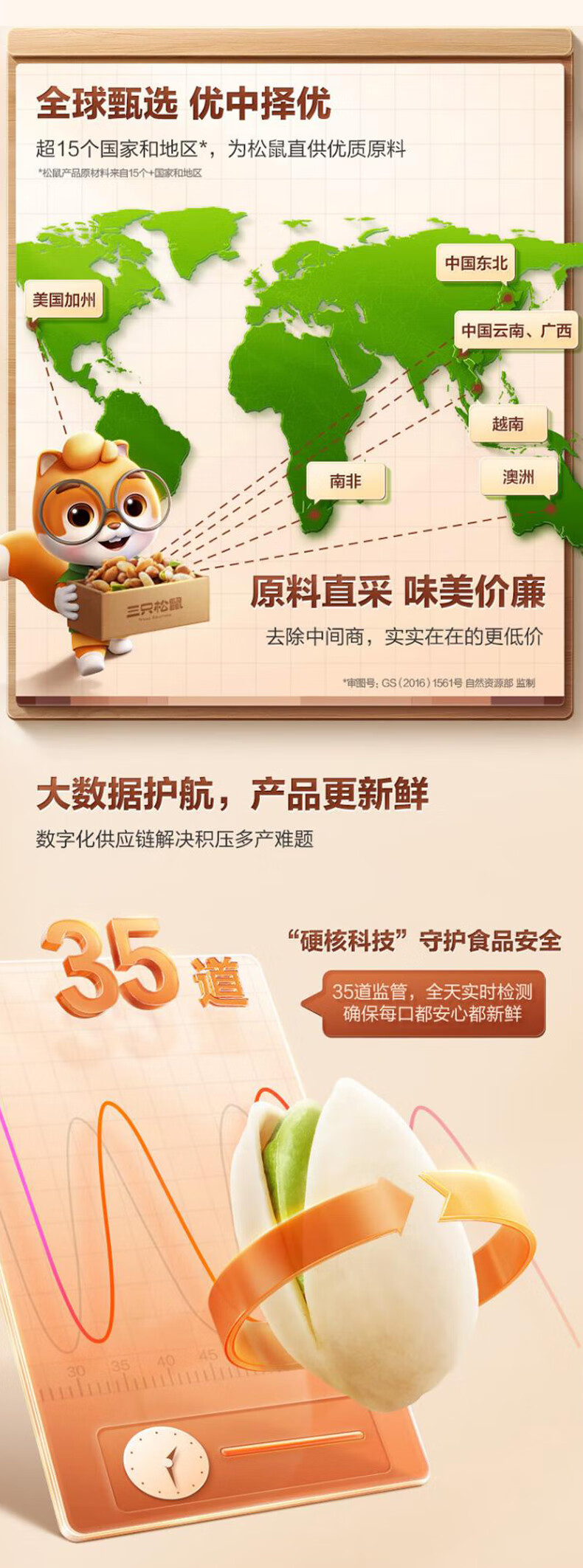 三只松鼠 坚果礼盒 国潮礼2500g